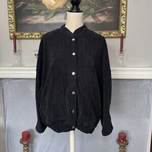 White Birch Black Label Textured Snap Front Jacket Large